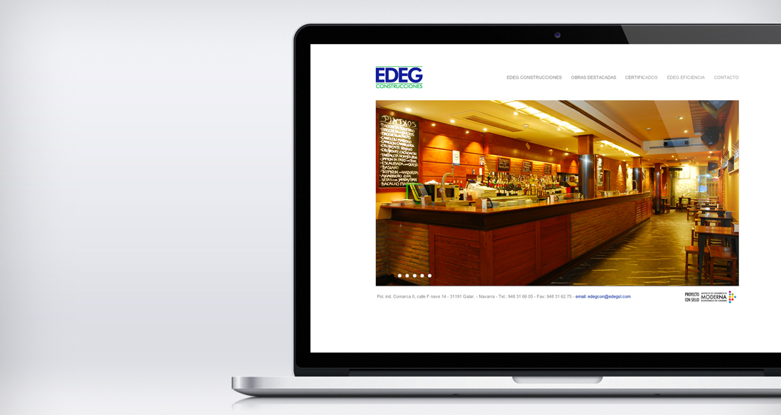 construcciones edeg sl web