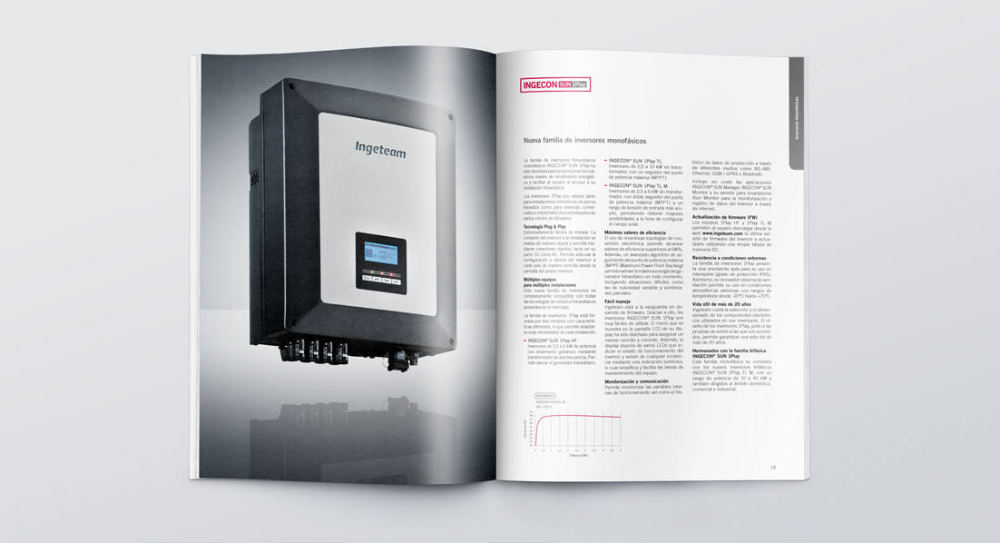 ingecon catálogo solar ingeteam